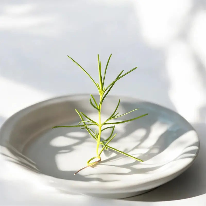 Micropousses de Asperge de mer Salicyde — Casa Verde Microfarm